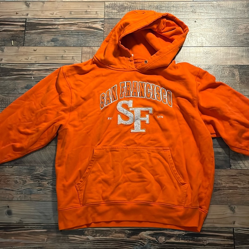 Orange San Francisco hoodie